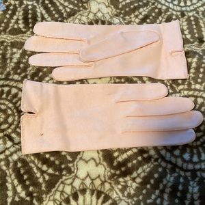 Vintage Aris Ladies Gloves - soft pink